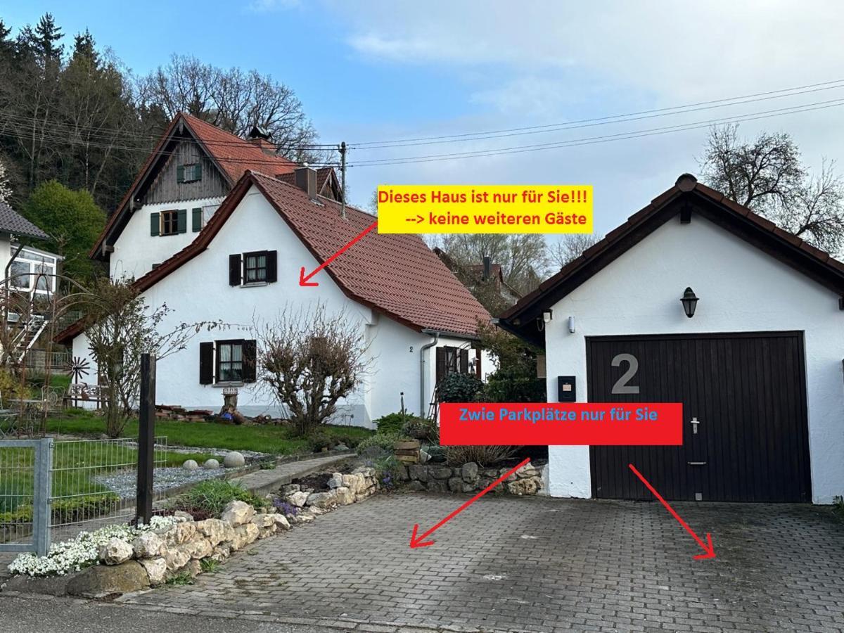 Ferienparadies Am Kammerberg - Ein Ganzes Haus Fuer Sie Alleine!!! Weißenhorn Eksteriør billede